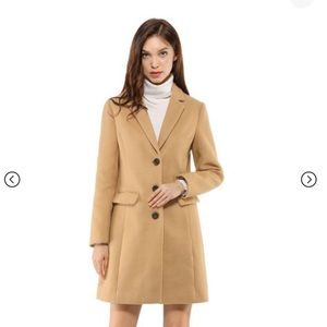 Camel Allegra K Coat - Medium (New With Tags)
